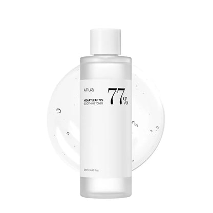 HEARTLEAF 77% SOOTHING TONER, 250ml | ANUA