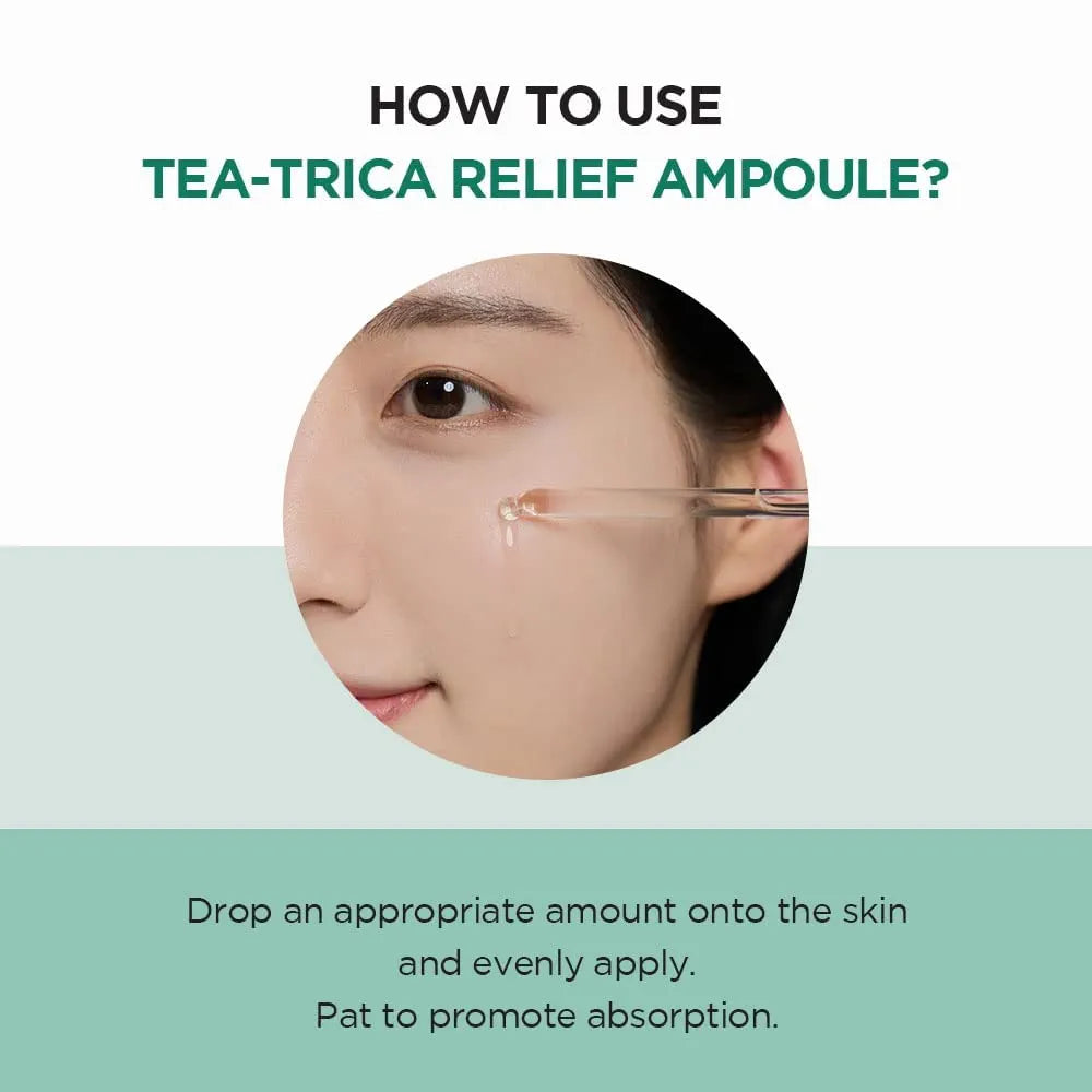 Tea-Trica Relief Ampoule 100ml | skin1004