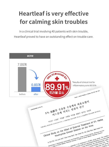 HEARTLEAF 77% SOOTHING TONER, 250ml | ANUA