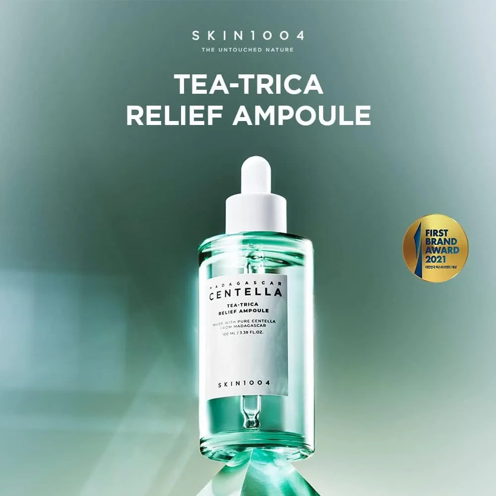 Tea-Trica Relief Ampoule 100ml | skin1004