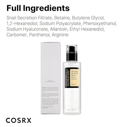 Advanced Snail 96 Mucin Power Essence –Cosrx