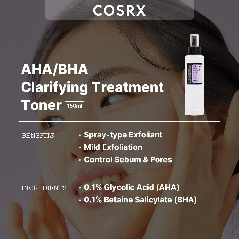 AHA/BHA Clarifying Treatment Toner – COSRX