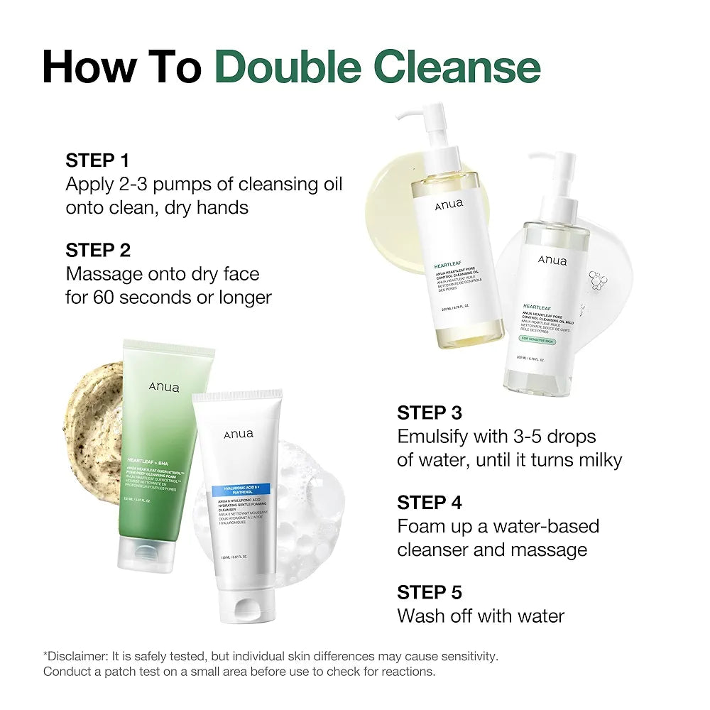 ANNUA HEARTLEAF PORE CONTROL CLEANSING OIL, 200ml