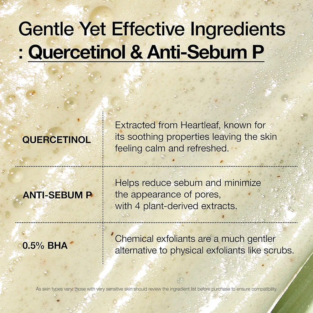 Heartleaf Quercetinol Pore Deep Cleansing Foam-Anua