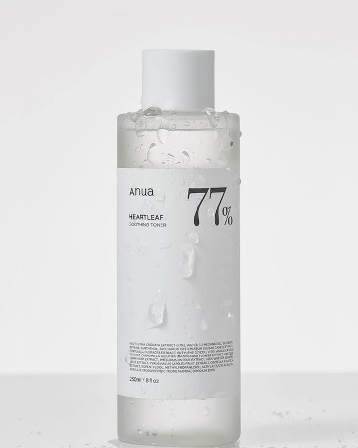 HEARTLEAF 77% SOOTHING TONER, 250ml | ANUA