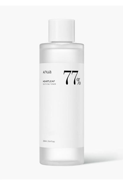 HEARTLEAF 77% SOOTHING TONER, 250ml | ANUA