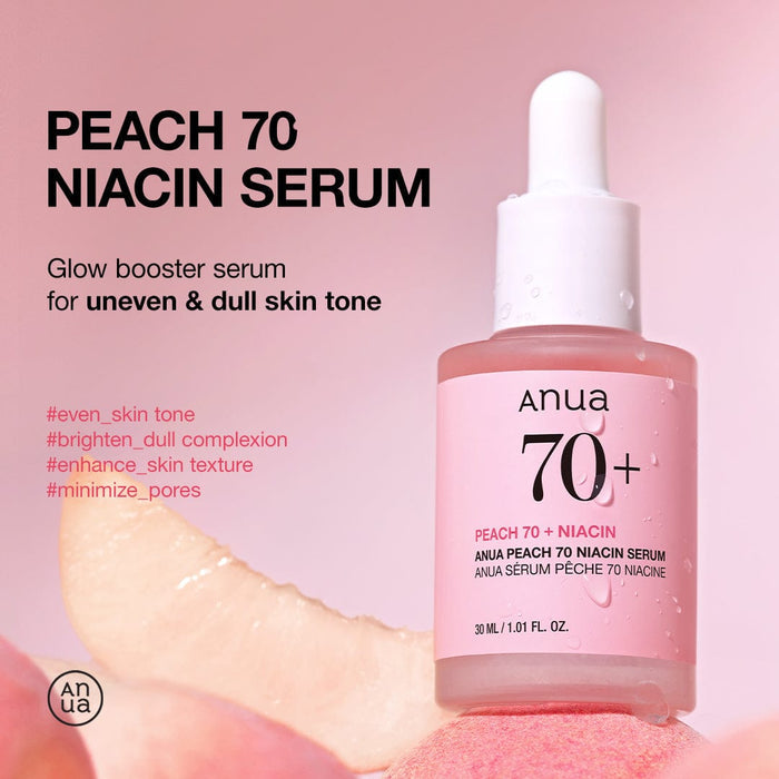 Peach 70% Niacinamide Serum – Anua