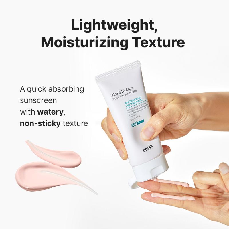 Cosrx Aloe 54.2 Aqua Tone-up Sunscreen SPF 50+ PA++++